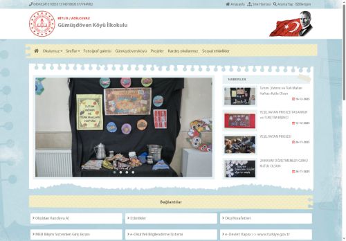 Gümüşdöven Köyü İlkokulu - BİTLİS / ADİLCEVAZ