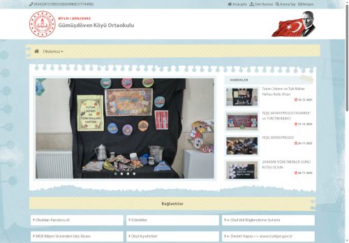 Gümüşdöven Köyü Ortaokulu - BİTLİS / ADİLCEVAZ