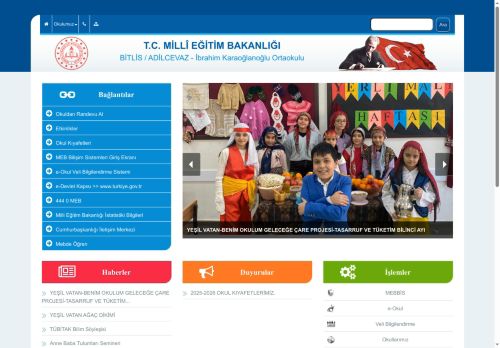İbrahim Karaoğlanoğlu Ortaokulu - BİTLİS / ADİLCEVAZ