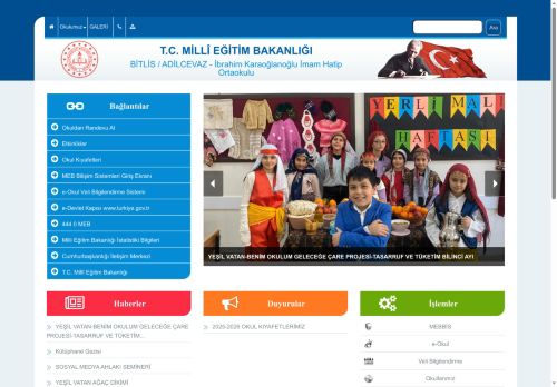 İbrahim Karaoğlanoğlu İmam Hatip Ortaokulu - BİTLİS / ADİLCEVAZ