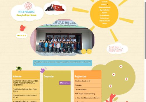 Kavuştuk Köyü İlkokulu - BİTLİS / ADİLCEVAZ