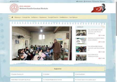 Mehmet Kamile Karahan İlkokulu - BİTLİS / ADİLCEVAZ