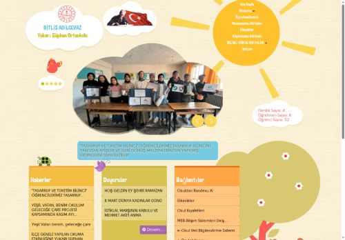 Yukarı Süphan Ortaokulu - BİTLİS / ADİLCEVAZ