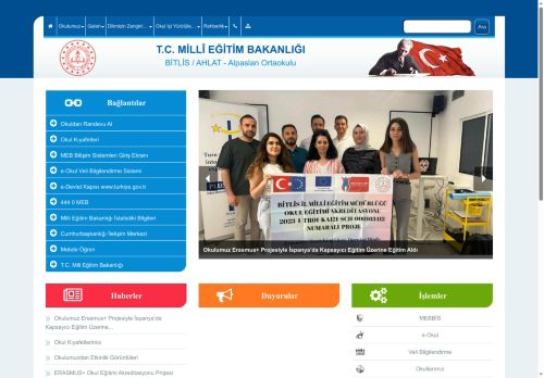 Alpaslan Ortaokulu - BİTLİS / AHLAT