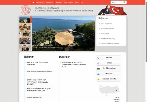 Ahlat Selçuklu Öğretmenevi ve Akşam Sanat Okulu - BİTLİS / AHLAT