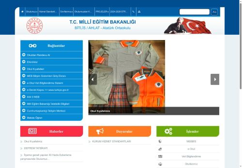 Atatürk Ortaokulu - BİTLİS / AHLAT