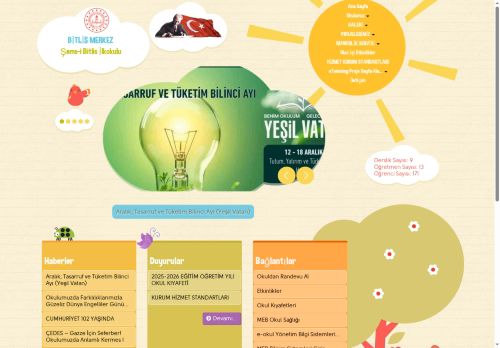 Şems-i Bitlis İlkokulu - BİTLİS / MERKEZ