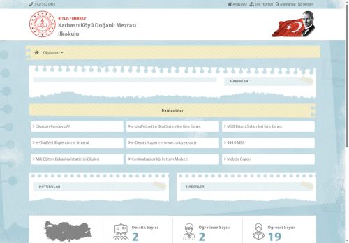 Karbastı Köyü Doğanlı Mezrası İlkokulu - BİTLİS / MERKEZ