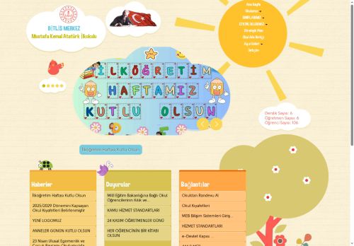 Mustafa Kemal Atatürk İlkokulu - BİTLİS / MERKEZ