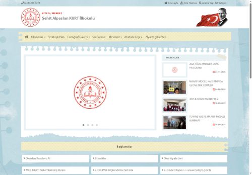 Şehit Alpaslan KURT İlkokulu - BİTLİS / MERKEZ