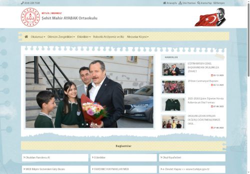 Şehit Mahir AYABAK Ortaokulu - BİTLİS / MERKEZ