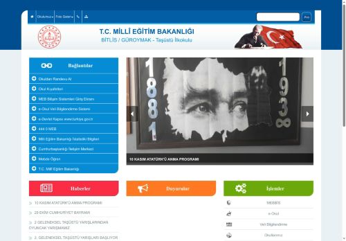 Taşüstü İlkokulu - BİTLİS / GÜROYMAK