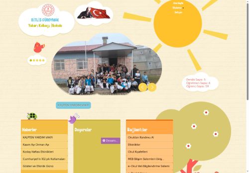 Yukarı Kolbaşı İlkokulu - BİTLİS / GÜROYMAK