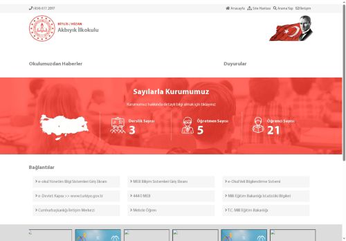 Akbıyık İlkokulu - BİTLİS / HİZAN