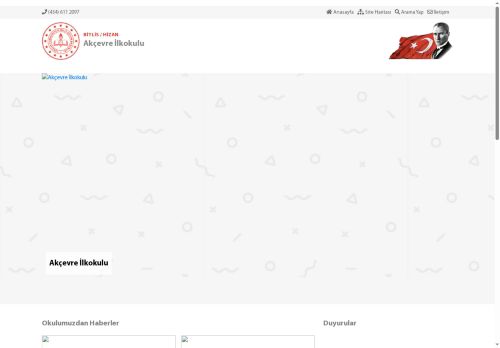 Akçevre İlkokulu - BİTLİS / HİZAN