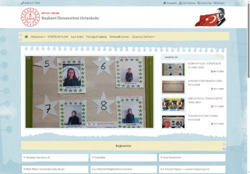 Başkent Üniversitesi Ortaokulu - BİTLİS / HİZAN