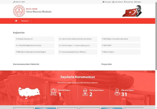 Göze Mezrası İlkokulu - BİTLİS / HİZAN