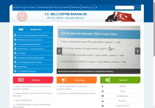 Horozdere İlkokulu - BİTLİS / HİZAN