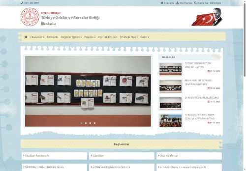 Türkiye Odalar ve Borsalar Birliği İlkokulu - BİTLİS / MERKEZ