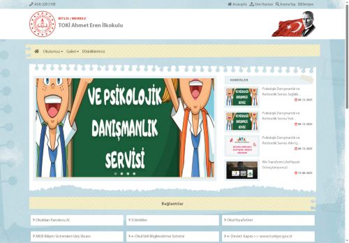 TOKİ Ahmet Eren İlkokulu - BİTLİS / MERKEZ