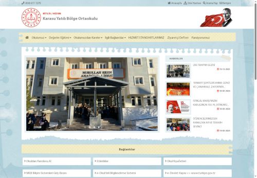 Karasu Yatılı Bölge Ortaokulu - BİTLİS / HİZAN