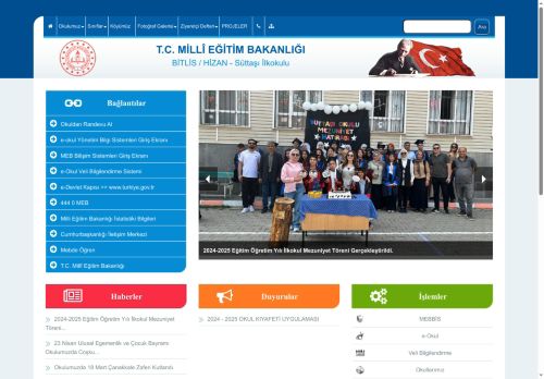 Süttaşı İlkokulu - BİTLİS / HİZAN