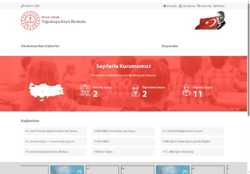 Yığınkaya Köyü İlkokulu - BİTLİS / HİZAN