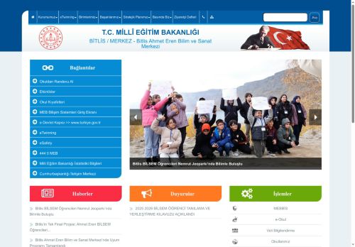 Bitlis Ahmet Eren Bilim ve Sanat Merkezi - BİTLİS / MERKEZ