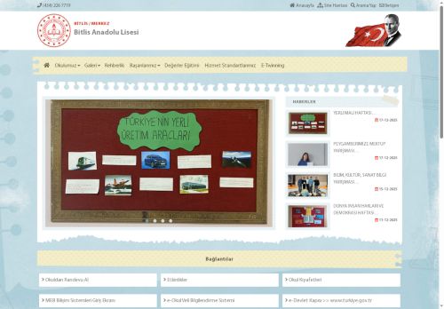 Bitlis Anadolu Lisesi - BİTLİS / MERKEZ