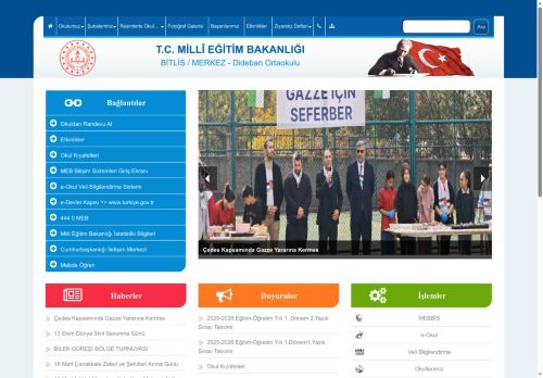 Dideban Ortaokulu - BİTLİS / MERKEZ