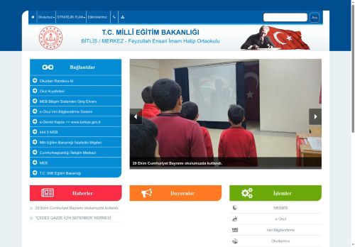 Feyzullah Ensari İmam Hatip Ortaokulu - BİTLİS / MERKEZ