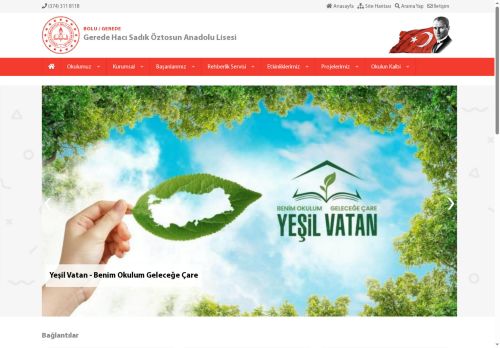 Gerede Hacı Sadık Öztosun Anadolu Lisesi - BOLU / GEREDE