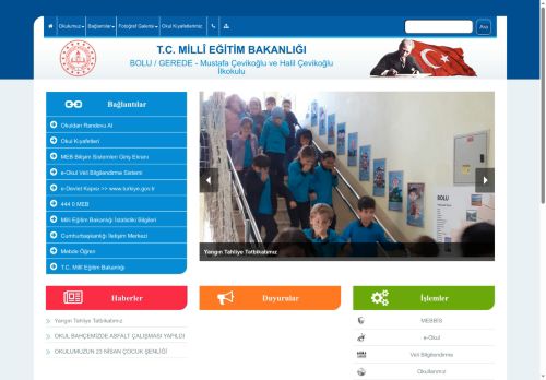 Mustafa Çevikoğlu ve Halil Çevikoğlu İlkokulu - BOLU / GEREDE