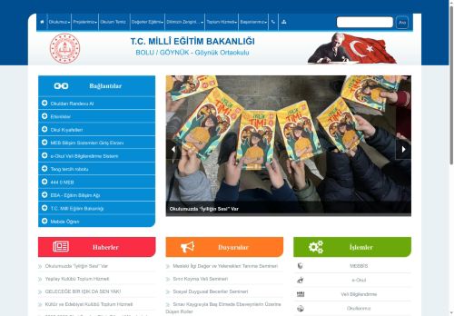Göynük Ortaokulu - BOLU / GÖYNÜK