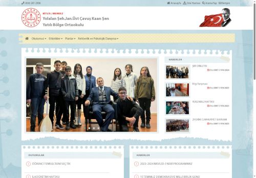Yolalan Şeh.Jan.Üst Çavuş Kaan Şen Yatılı Bölge Ortaokulu - BİTLİS / MERKEZ