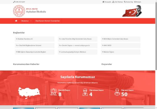Açıkalan İlkokulu - BİTLİS / MUTKİ