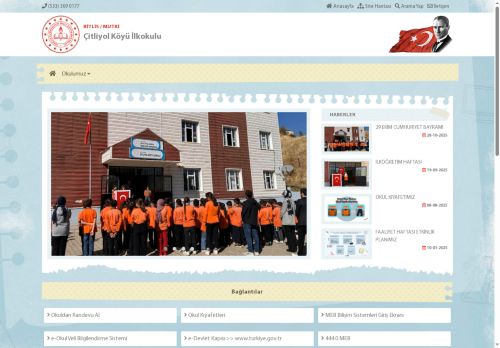 Çitliyol Köyü İlkokulu - BİTLİS / MUTKİ