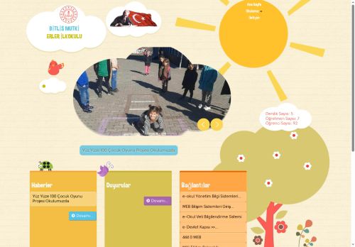 ERLER İLKOKULU - BİTLİS / MUTKİ