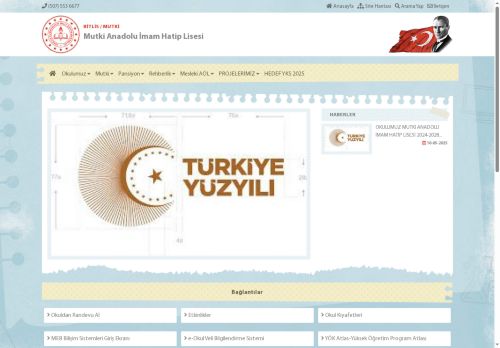 Mutki Anadolu İmam Hatip Lisesi - BİTLİS / MUTKİ