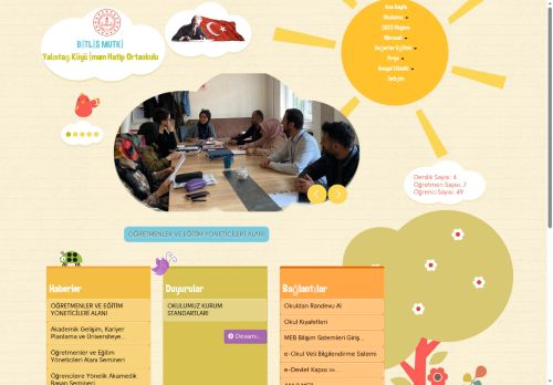 Yalıntaş Köyü İmam Hatip Ortaokulu - BİTLİS / MUTKİ