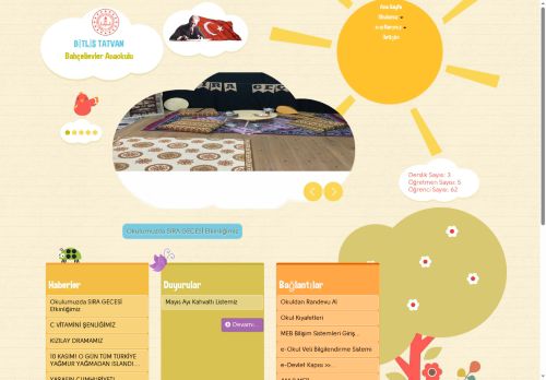 Bahçelievler Anaokulu - BİTLİS / TATVAN