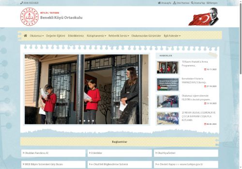Benekli Köyü Ortaokulu - BİTLİS / TATVAN
