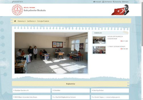 Bahçelievler İlkokulu - BİTLİS / TATVAN