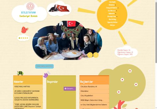 Cumhuriyet İlkokulu - BİTLİS / TATVAN