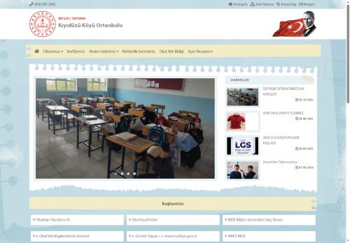 Kıyıdüzü Köyü Ortaokulu - BİTLİS / TATVAN