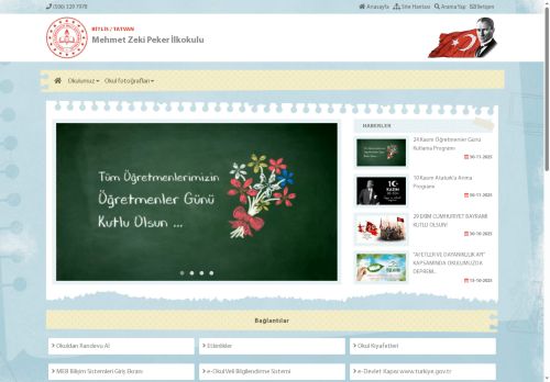 Mehmet Zeki Peker İlkokulu - BİTLİS / TATVAN