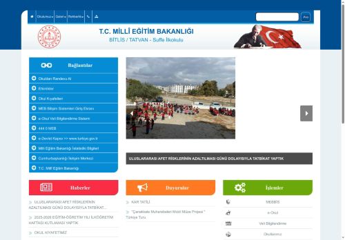 Suffe İlkokulu - BİTLİS / TATVAN