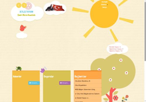 Said-i Nursi Anaokulu - BİTLİS / TATVAN