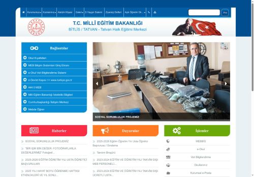 Tatvan Halk Eğitimi Merkezi - BİTLİS / TATVAN