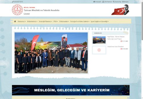 Tatvan Mesleki ve Teknik Anadolu Lisesi - BİTLİS / TATVAN